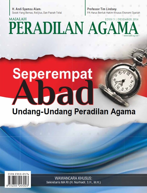 Majalah Peradilan Agama Edisi 5 001
